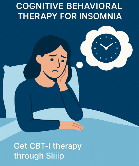Cognitive therapy for insomnia