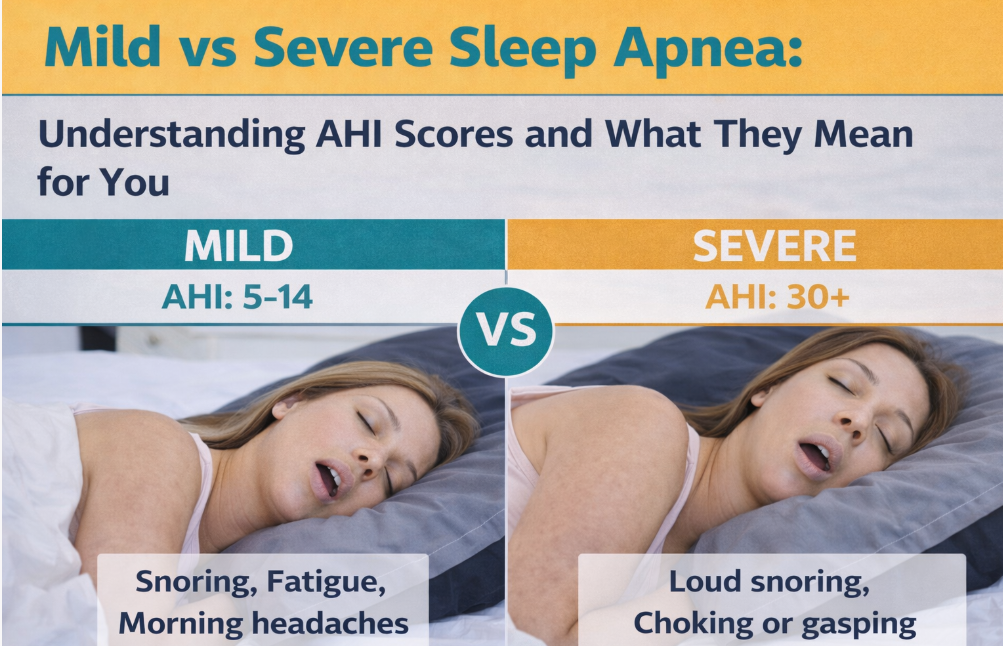 Mild vs Severe Sleep Apnea