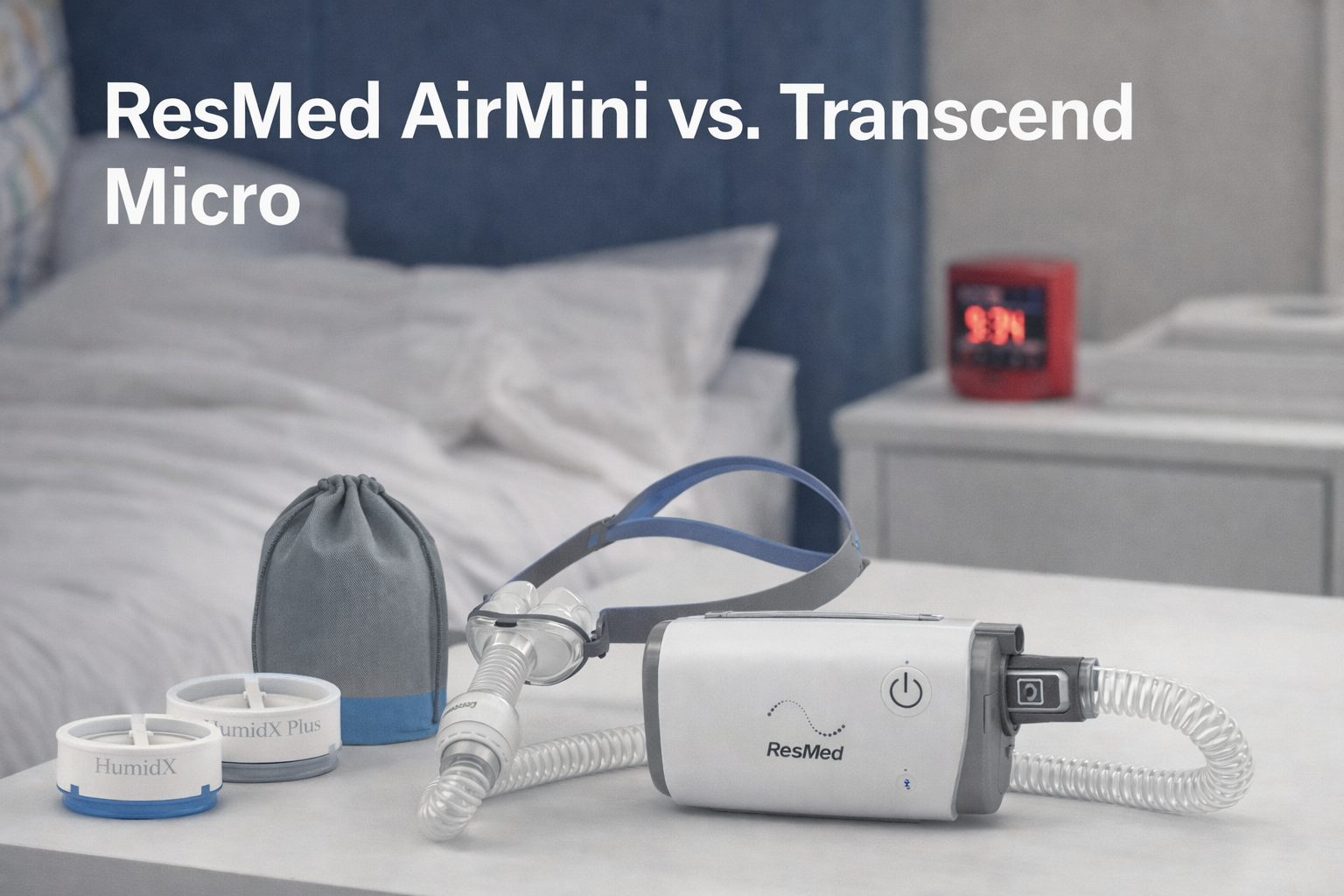 ResMed AirMini vs. Transcend Micro: Which Travel CPAP Wins?