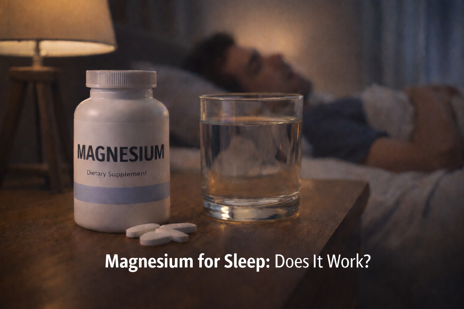 Magnesium for Sleep: Does It Actually Work? A Sleep Doctor Explains