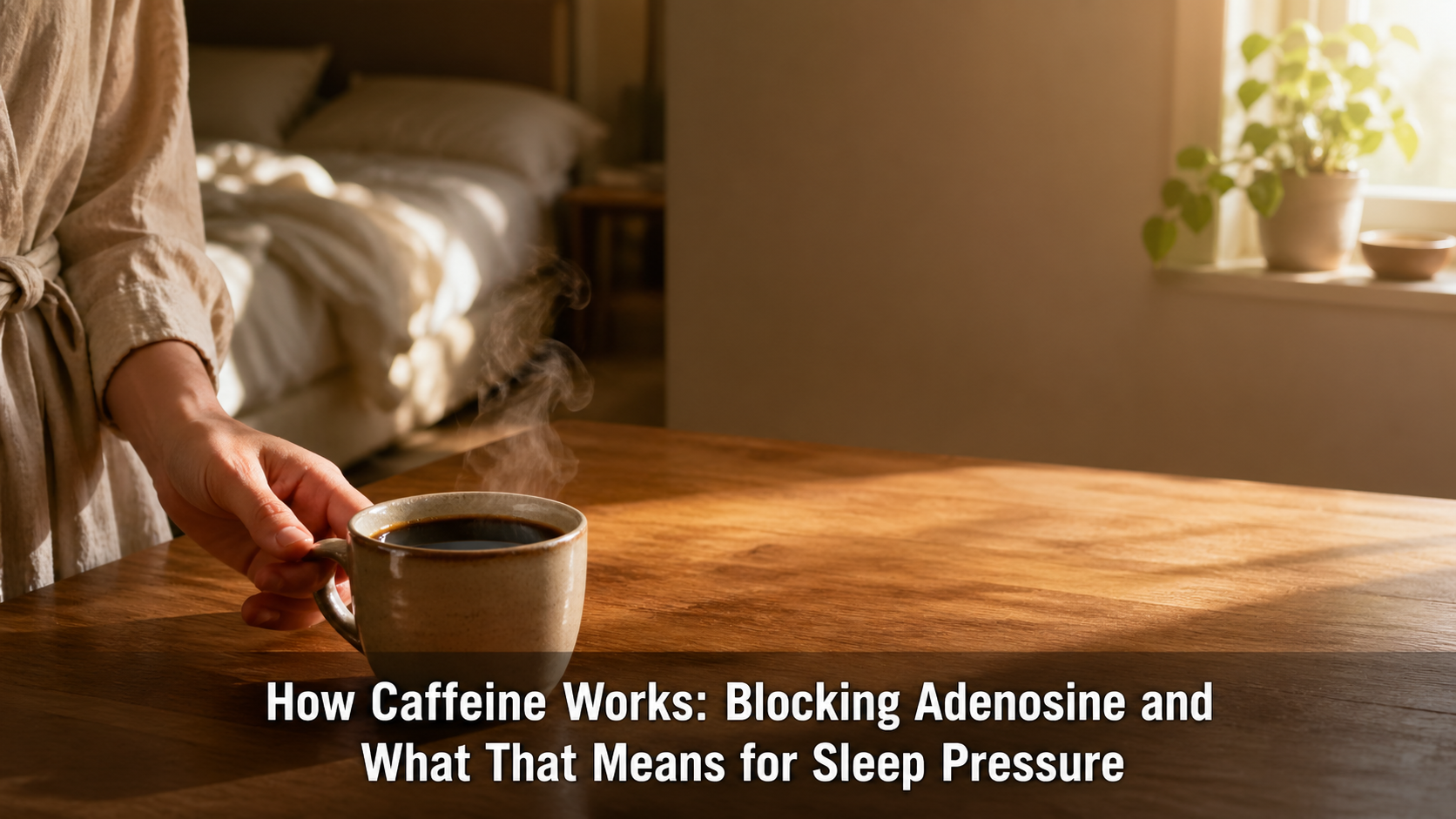 How Caffeine Works: Blocking Adenosine and What That Means for Sleep Pressure