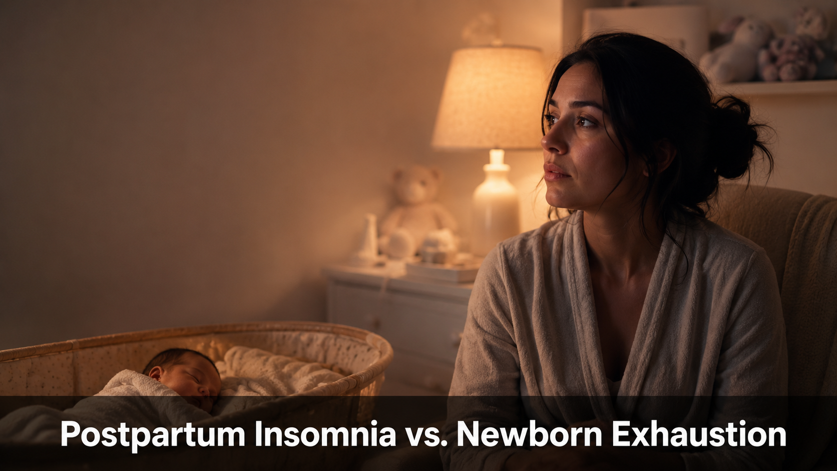 Postpartum Insomnia vs. Newborn Exhaustion: When Is It More Than Just Sleep Deprivation?