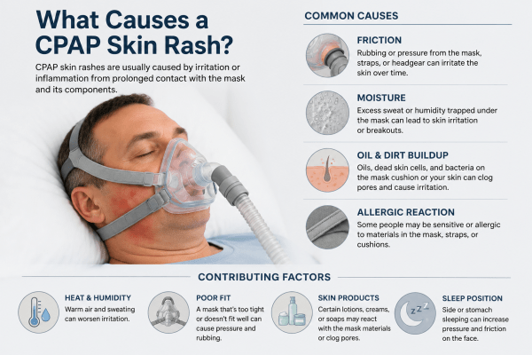 CPAP Skin Rash: Protect Your Face from Irritation