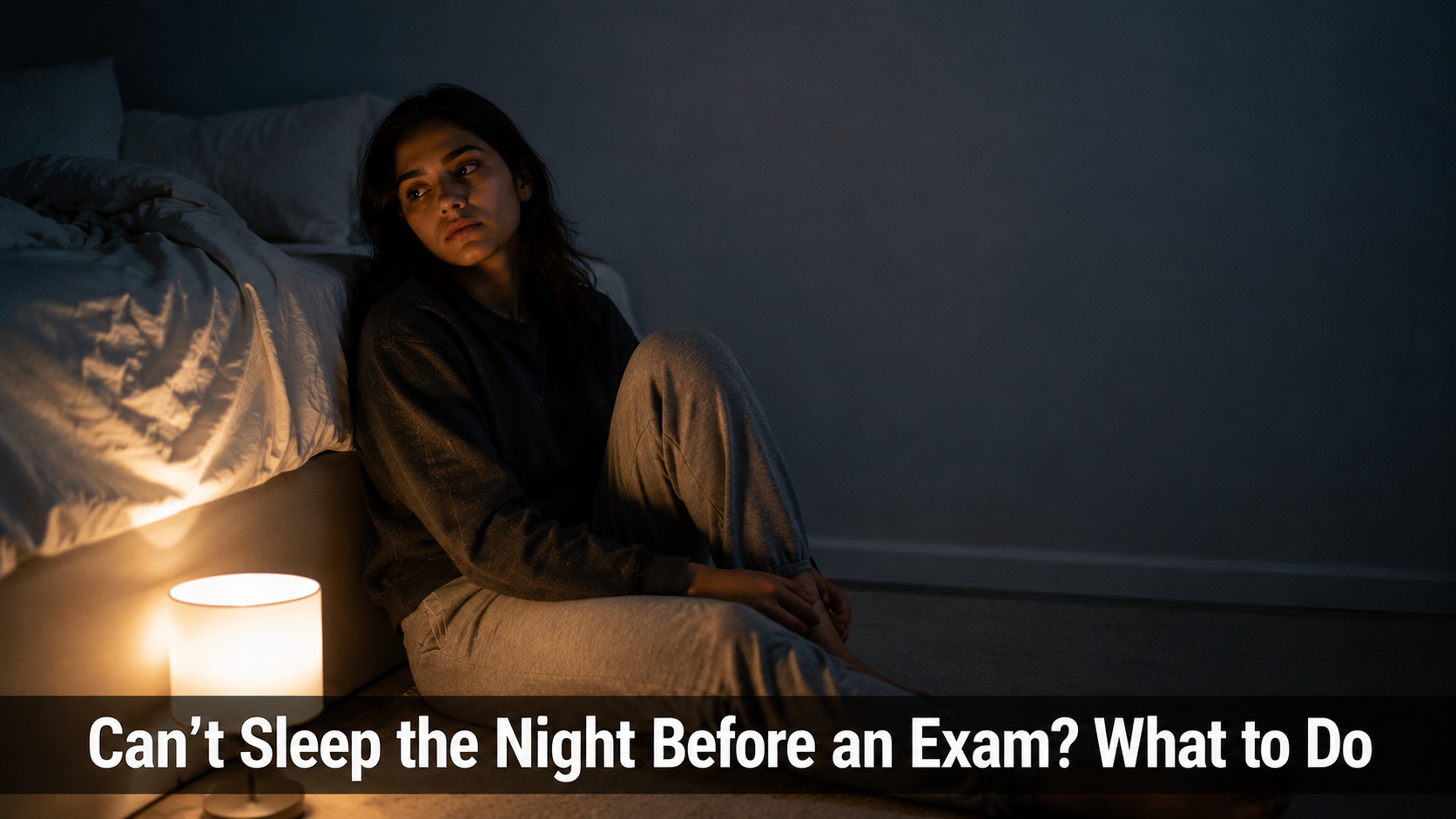 Can’t Sleep the Night Before an Exam? Here Is What to Do
